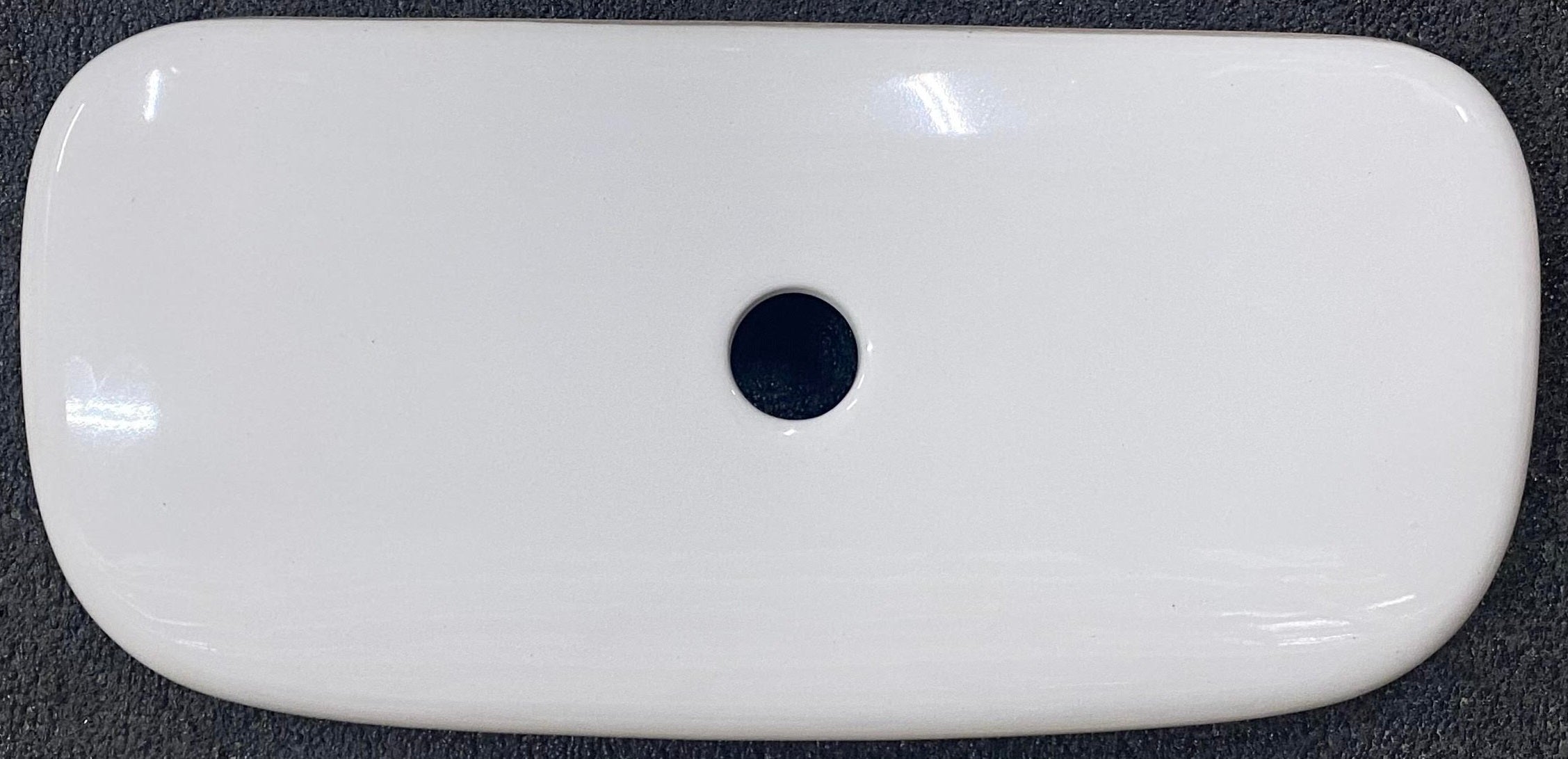Quasar 2 with Button • Cheap Toilet Tank Lids