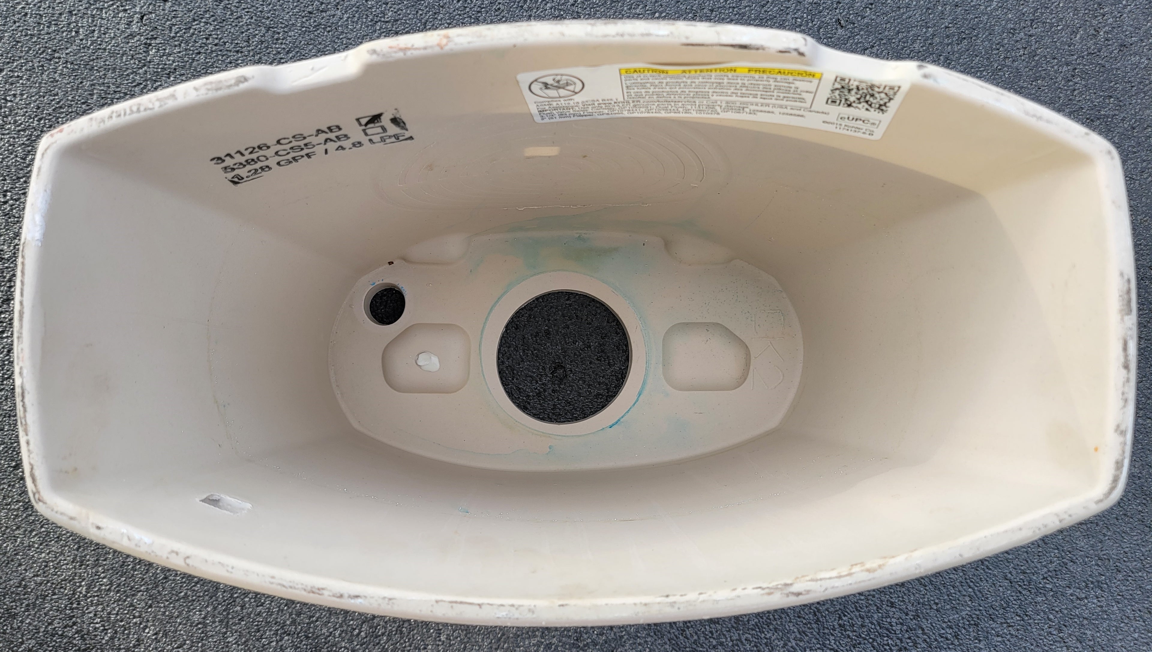 Tank Kohler 31126CSAB • Cheap Toilet Tank Lids